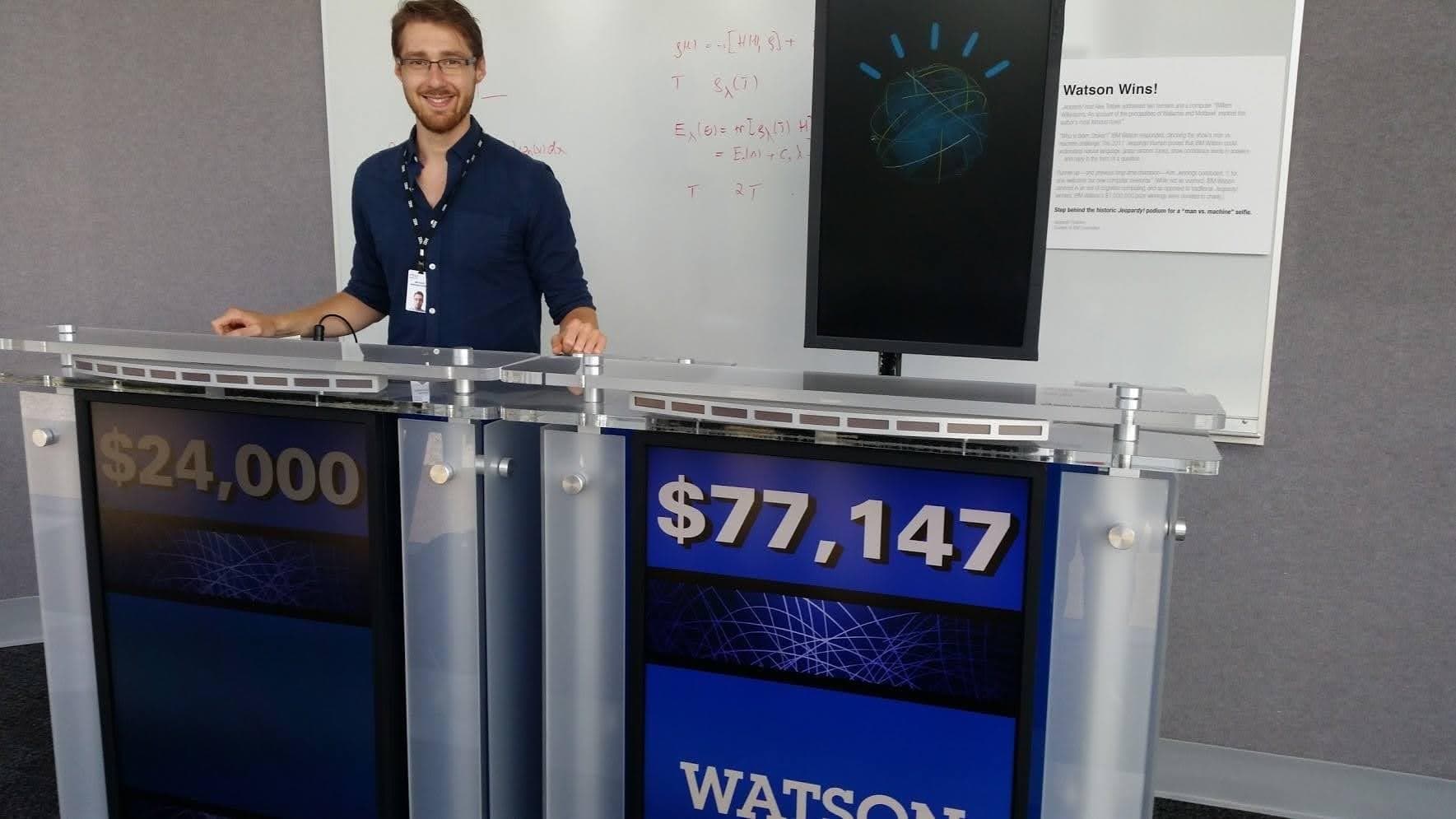 Michael Brenndoerfer at IBM Research Watson AI Lab