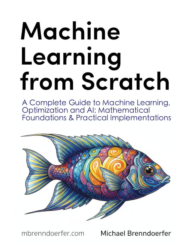 Machine Learning from Scratch Cover