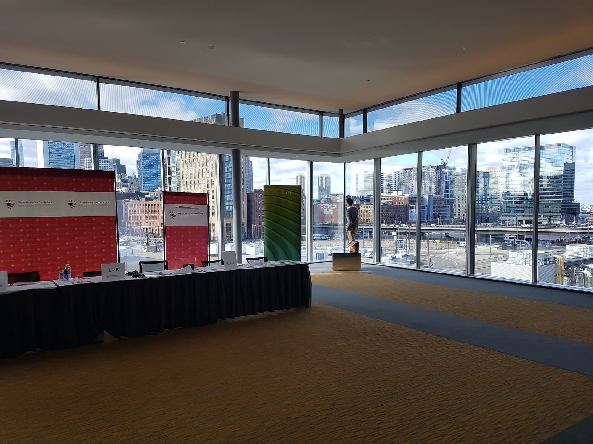 Entrance to the German-American Conference